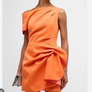 Acler Eddington Draped Mini Dress